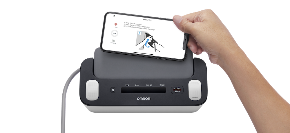 Omron Healthcare Receives FDA's Approval for Complete a Blood Pressure  Monitoring Device with ECG Facility